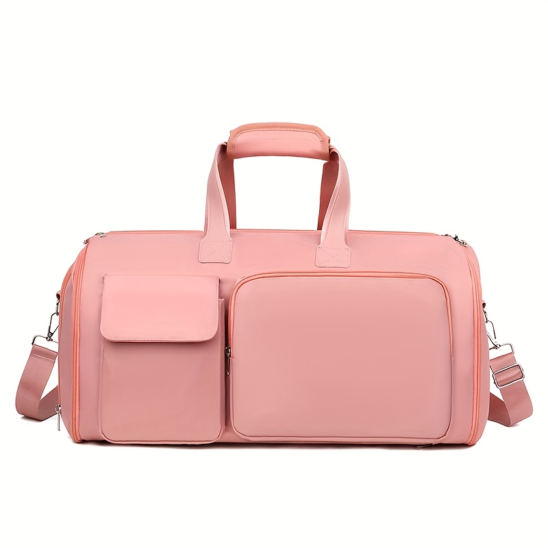 Moqueta de Nylon para Mujer, Bolso Multifuncional con Compartimento Separado Seco/Húmedo y Diseño de Zona para Zapatos, Mochila de Viaje con Muchas Bolsillos Ideal para Negocios y Viajes - Imagen 19