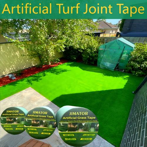 1 pack artificial turf tape self artificial turf seam for connecting artificial grass carpets indoor and outdoor turf carpets 5 0cm 10 0cm 15 0cm x 16 4