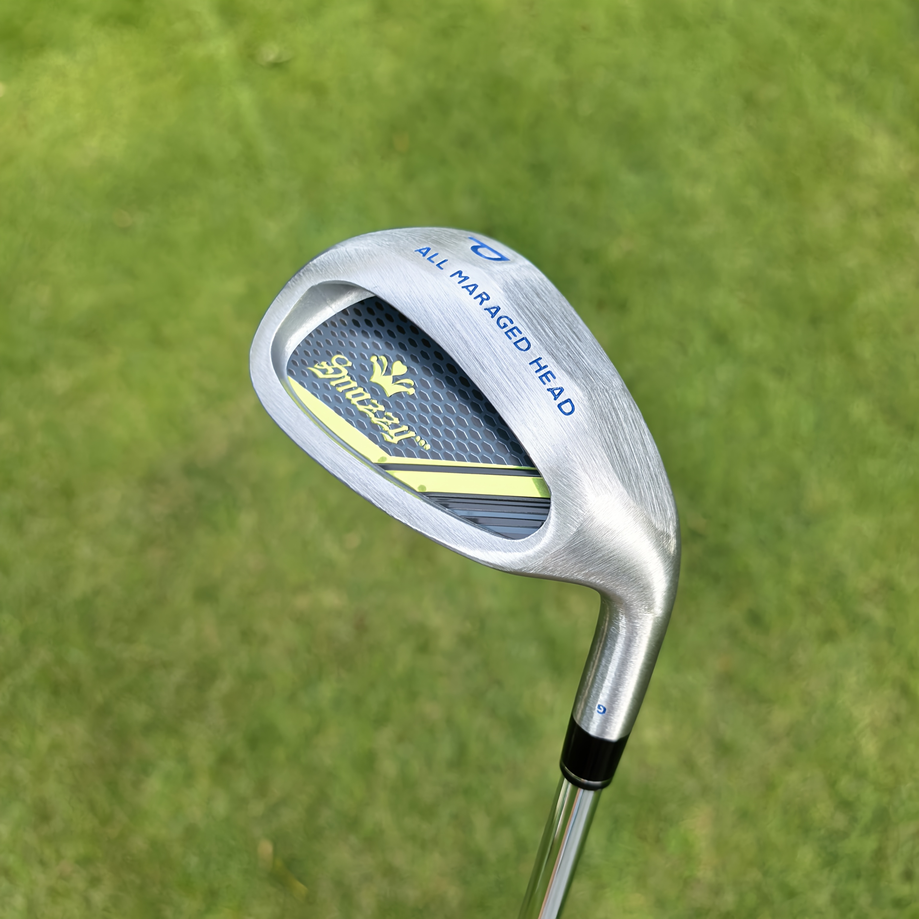 Stylish UNS S45500 Material Golf Iron Set: 3-P, A, S, Right-Handed for Men, Cast Design, Long-Lasting Golf Clubs, Steel S200 Shaft, Rubber Handle