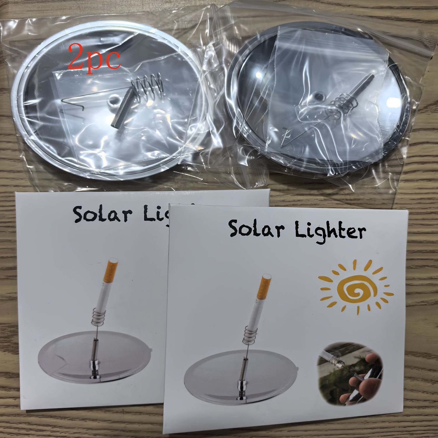 solar powered cigarette lighter Solar/Solar Lite Clear Lighters Fire Starters by SOLAR BROTHER Cigarette Lighter Wireless Charging Portable