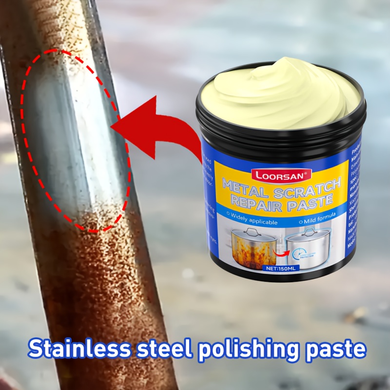 multi purpose stainless steel polishing material quickly removes oxide in   suitable for grinding on metal   such as door handles shower tools and pot  