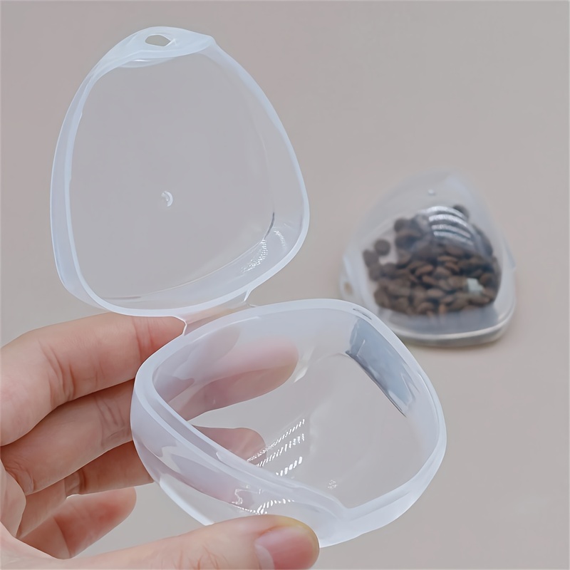 2pcs Set Of Cat And Dog Outing Snack Boxes, Pet Outing Walking Snack Bags, Compact And Portable, Hanging Snack Containers