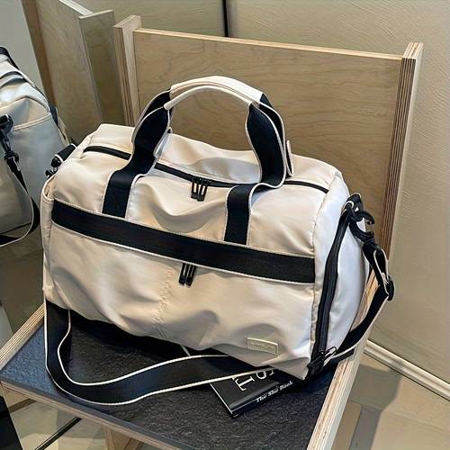 womens fitness bag with feel featuring a wet and dry design training and travel lightweight for short trips