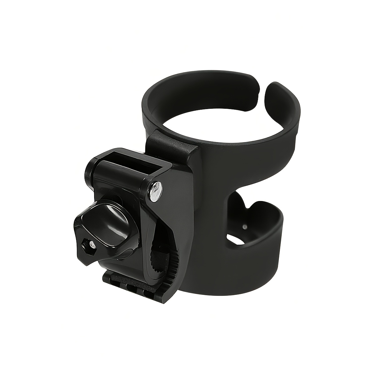Universal Stroller Cup And Bottle Holder, Stroller Accessory With Adjustable Clamp For Kids 0-6 Years, Durable And