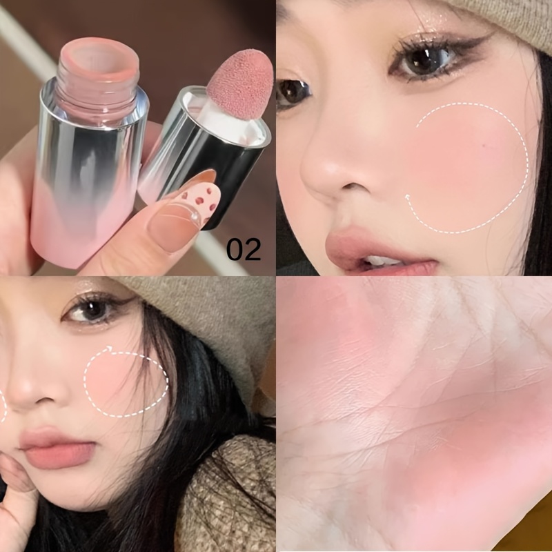 Low Saturation, Natural Matte Liquid Blush - Enhances Complexion with Low Saturation Original Blush Cream, Enhances Complexion with Low Saturation Original Blush Cream