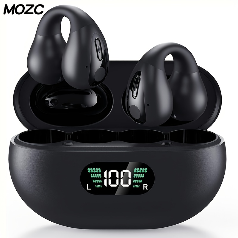 

Mozc Ear Conduction Headphoneswireless 5.3 Wireless Ear -in Mic Ear Earphones For Running