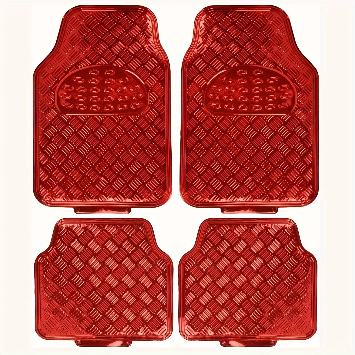 

4pcs Fit Car Floor Mats - Waterproof & Dustproof, Easy Clean For Suvs And Trucks