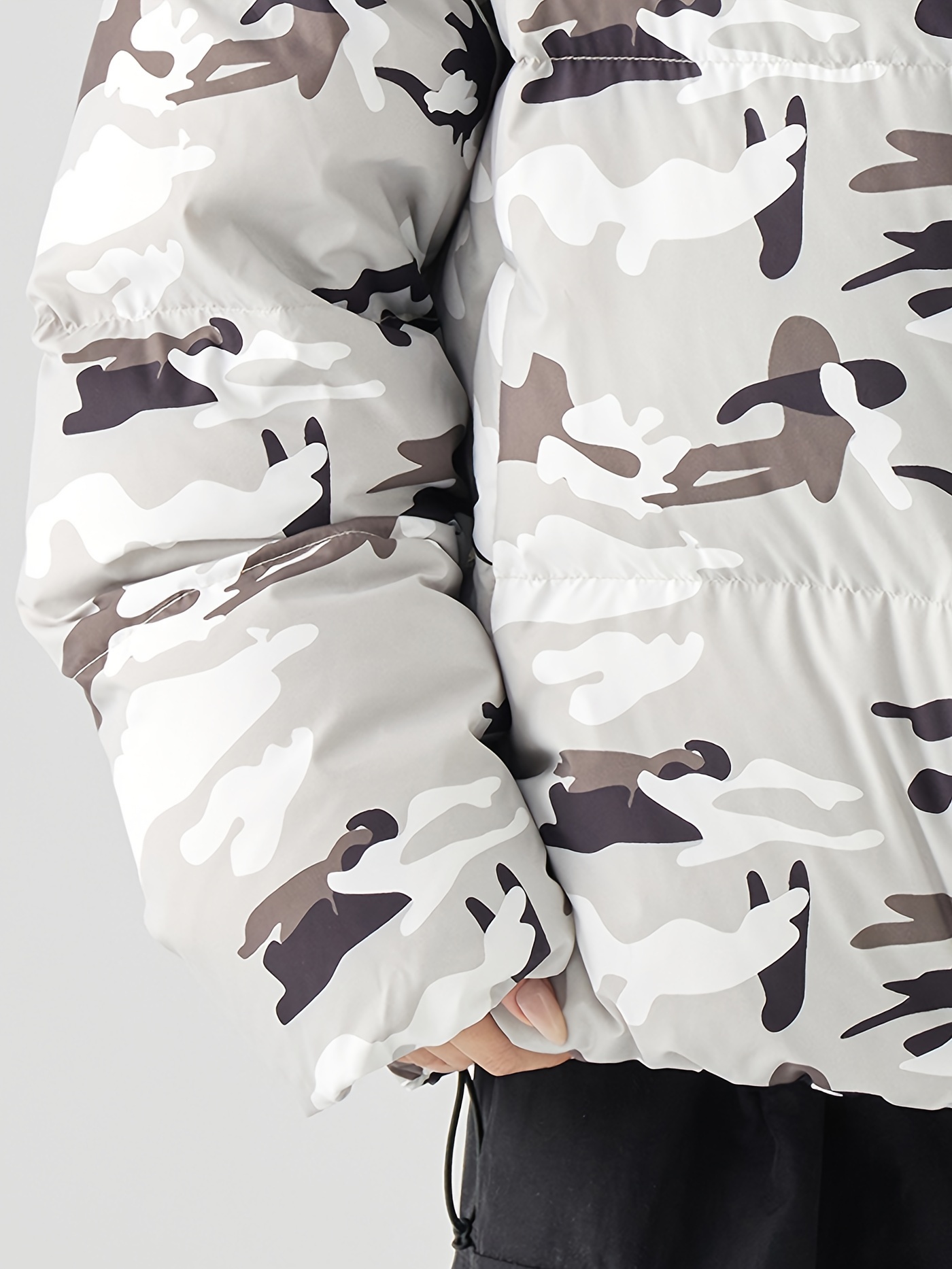 veste imperméable camouflage femme manteau d'hiver Temu Canada