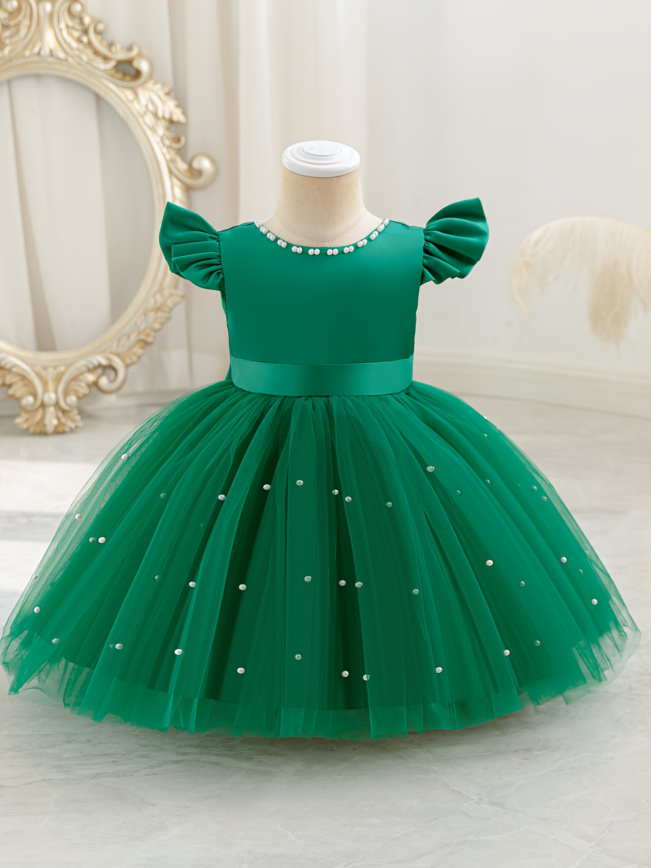 christmas dresses for girls sold on Temu United States