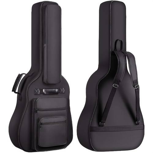 41 inch acoustic guitar backpack with thickened oxford nylon and double straps