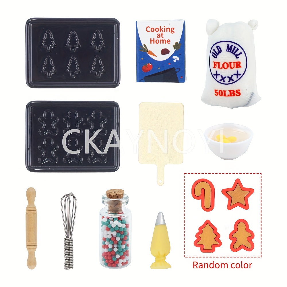 TEMU Christmas Decorations, Elf Prop, Baking Set, Best For Christmas
