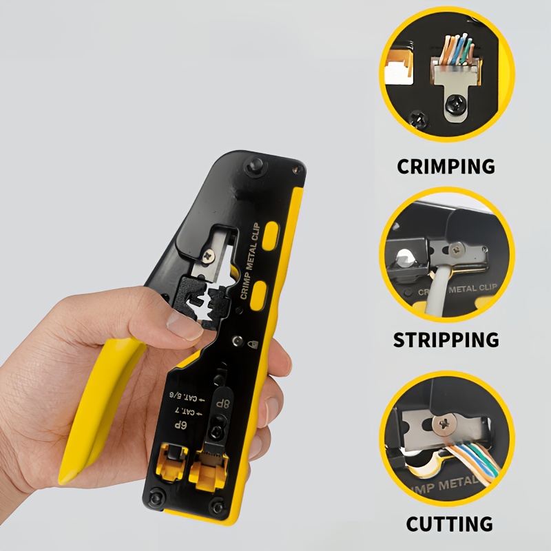 How to use an rj45 crimping tool kit: step-by-step