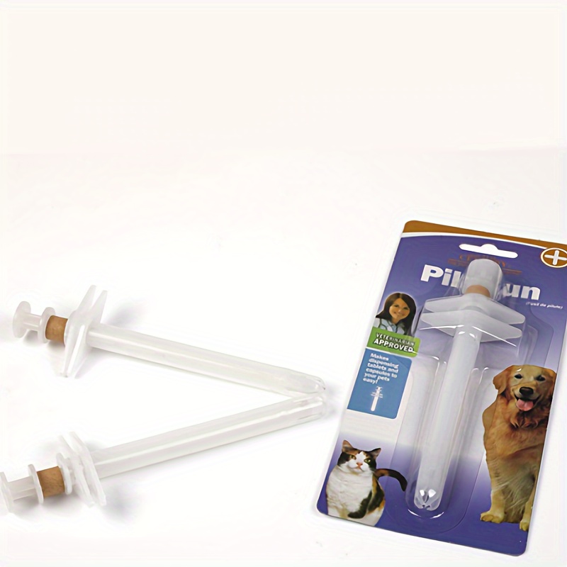 

Pet Piller Dispenser, Cat Pill Shooter, Soft Tip Syringe Feeder Tool, Pet Medical & Liquid Feeding Dispenser Tool
