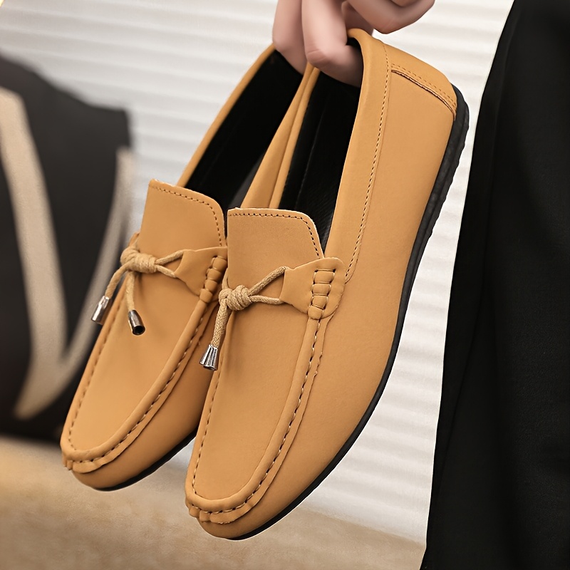 *'s Casual Slip-On Loafers Breathable Fabric, Non-Slip Rubber Sole