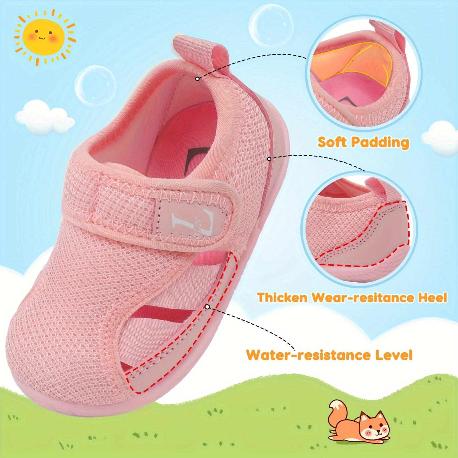 

Toddler Shoes Barefoot Kids Sneakers Wide Minimalist Boys Girls Summer Footwear For Indoor Outdoor Walking Running