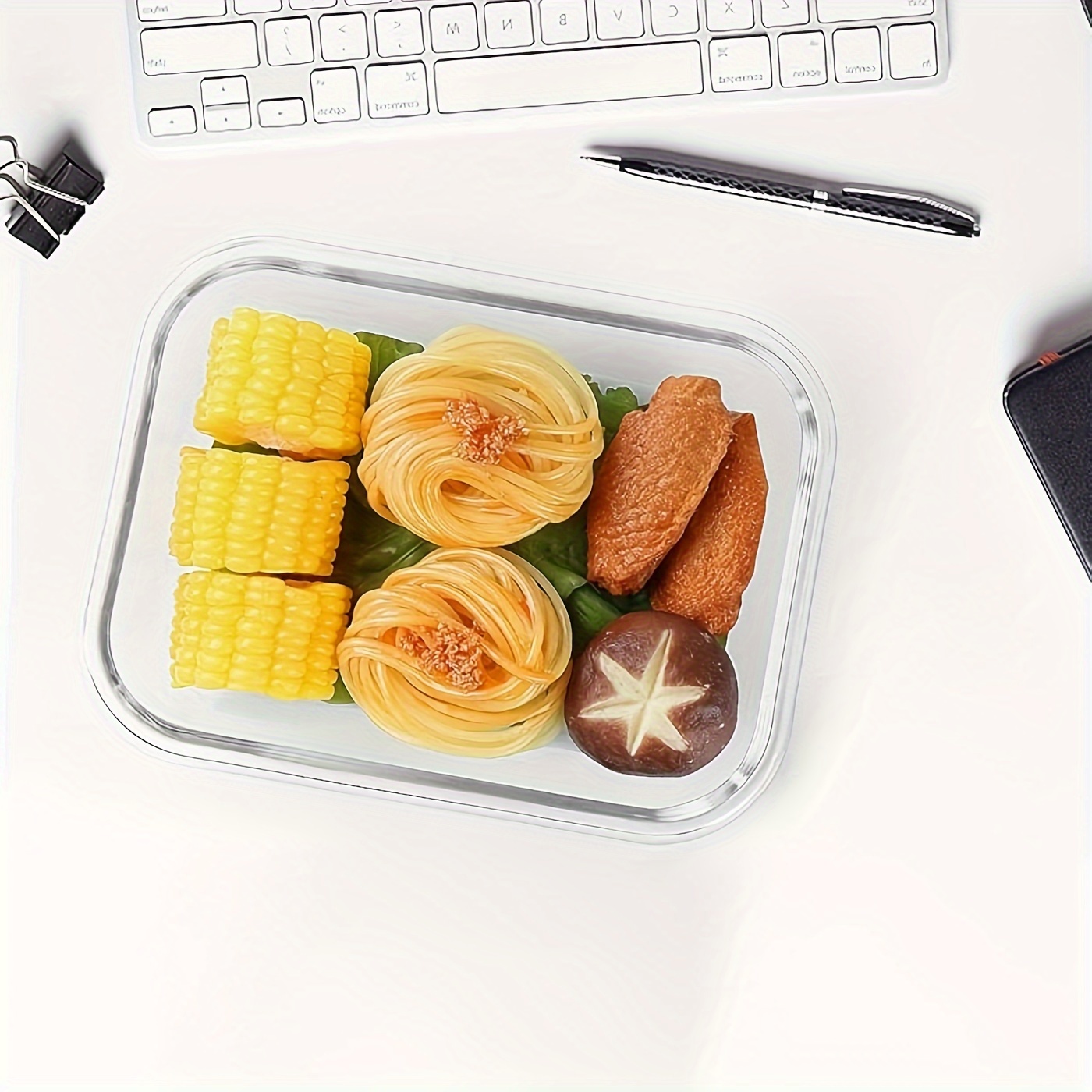 12pcs glass meal prep containers food storage containers with lids airtight glass lunch boxes microwave oven freezer and dishwasher safe Product details 3