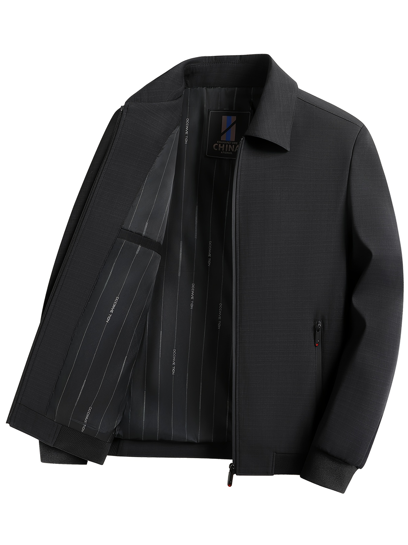 men's lightweight business casual jacket spring/fall lapel