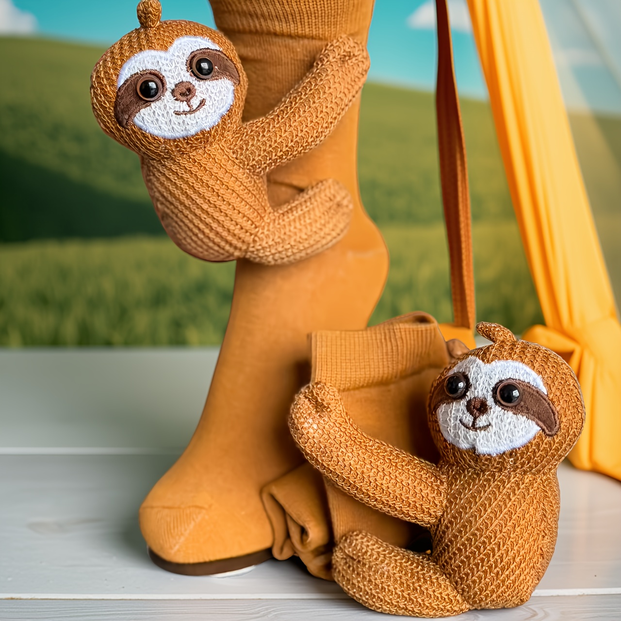 TEMU Chaussettes Femme 3D Arbre - Motif de Dessin Animé, Chaussettes Douces et Confortables pour Noël, Fêtes et Cadeaux, Lavables en Machine,
