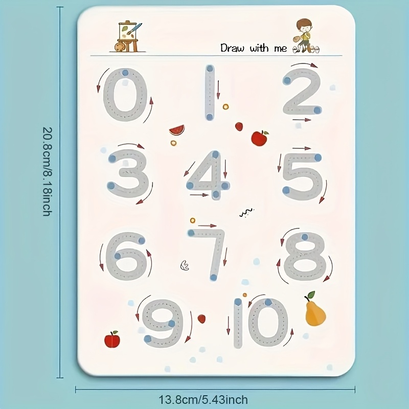 36-page reusable educational workbook set with 4 pens and an eraser, featuring erasable stickers - perfect for children's drawing and control training, ideal for New Year gifts (2025) and Christmas presentsChristmas stocking stuffers,Christmas