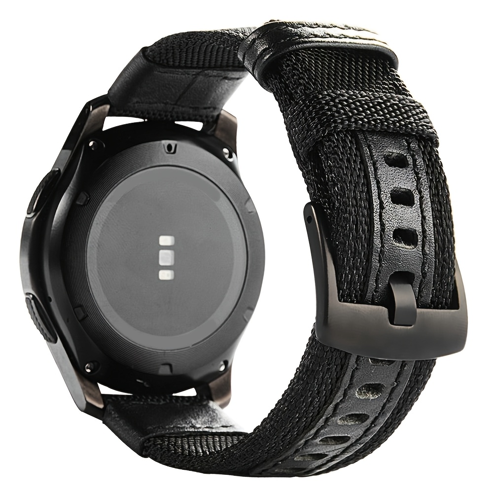 Adjustable Nylon Braided Watch Band - Quick Release, Fits For For Galaxy S2/, , Bip/active 2, Watch 5/4/3 & More