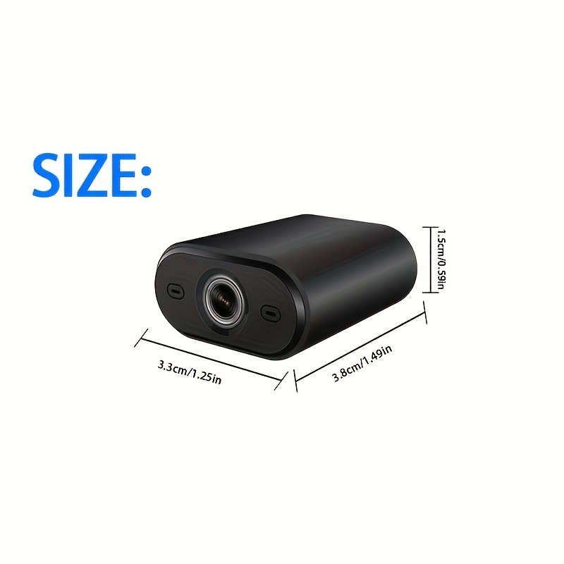 Cámara de seguridad inalámbrica Wifi compacta para el hogar - una cámara portátil para interiores con detección de movimiento, visión nocturna y alertas para teléfonos inteligentes, con un diseño compacto alimentado por USB adecuado para la monitoreo del hogar, apariencia moderna y elegante, lente de alta calidad