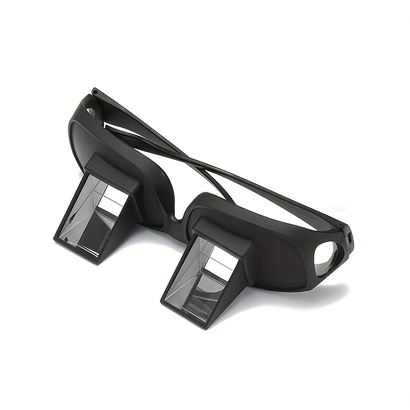 Lazy Glasses - Horizontal Spectacles Prism Glasses Lie Down Eyeglasses For Watching Tv In Bed - Comfortable Spectacles With 90-degree Angle Adjustable