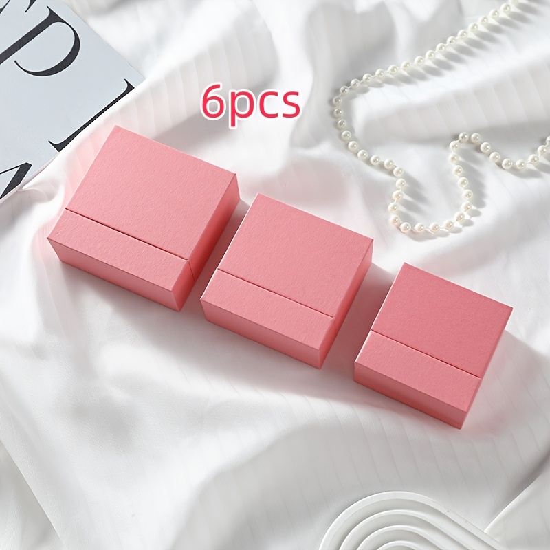 6pcs Custom Jewelry Storage Box with Your Brand Logo