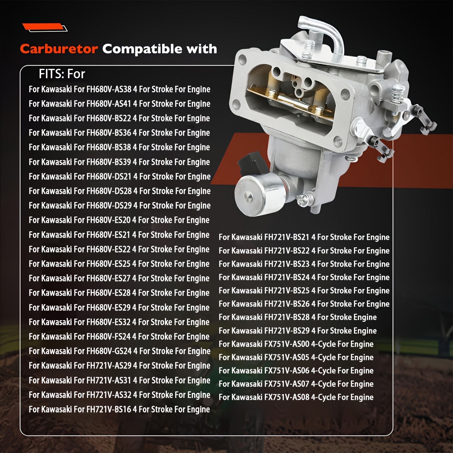 なっちい④ carburetor gaskets kawasaki fh641v fh661v - Temu