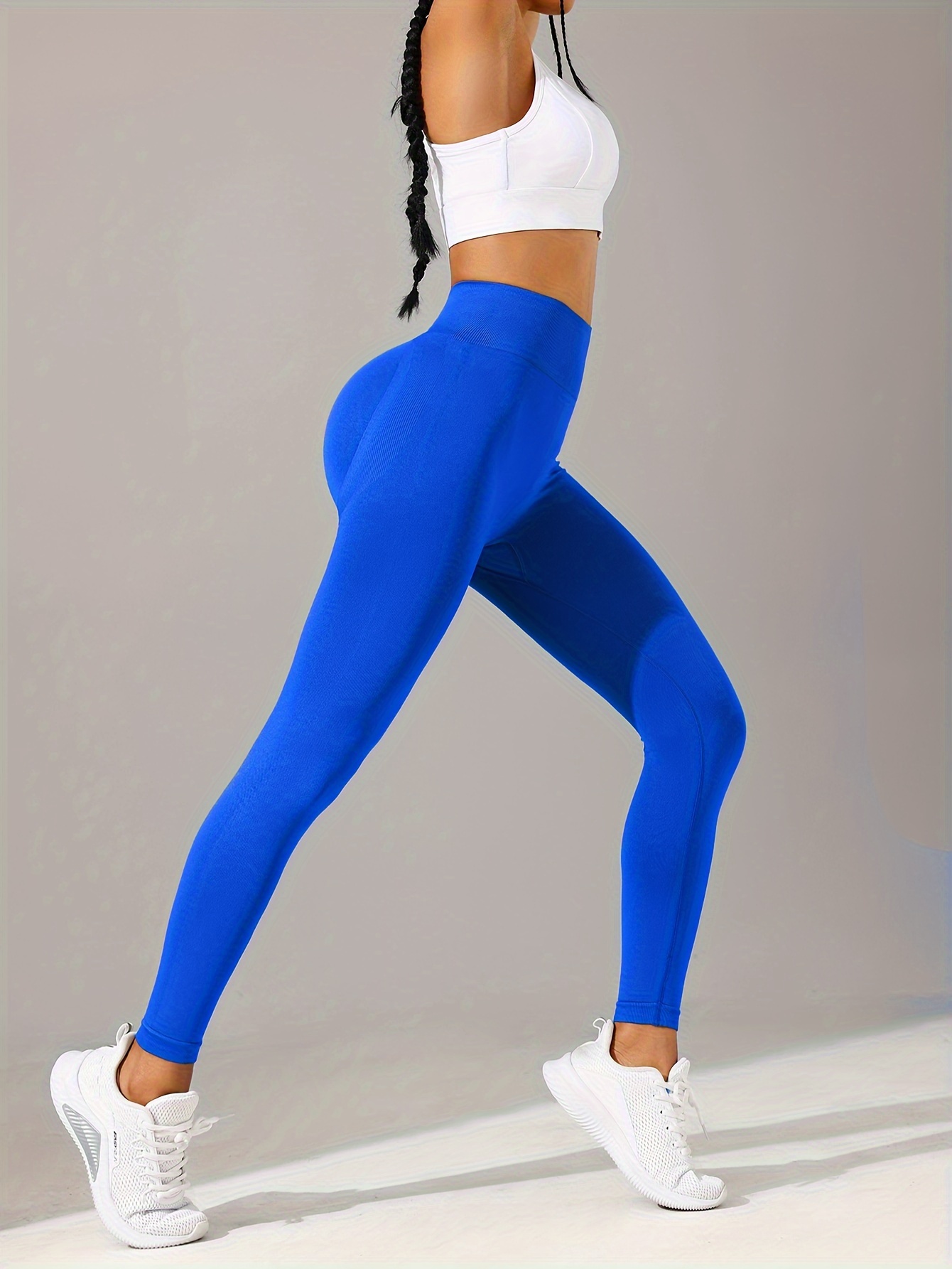 Femmes Leggings Pantalon Collant De Yoga High Waisted Non See