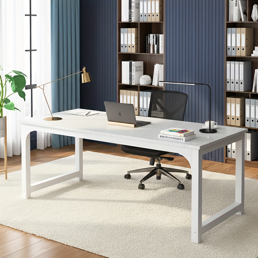 Industrial Dining Table (180 X 80 Cm), Rectangular Kitchen Table For 6-8 People With Heavy-duty Metal Legs, Ideal For Dinner, Kitchen, Living Room Use