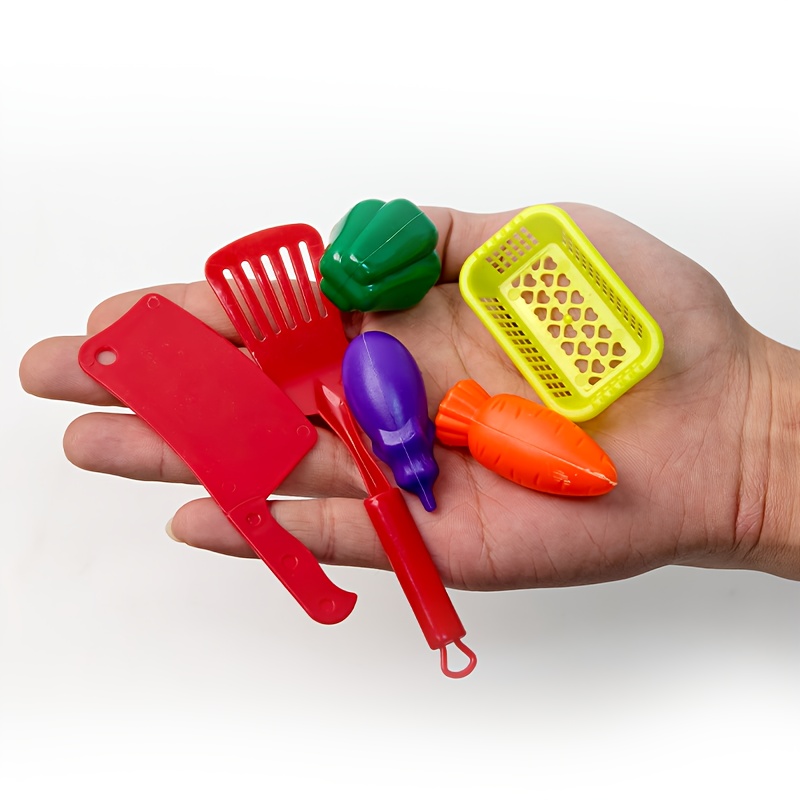 Rode mini-keuken speelgoedset