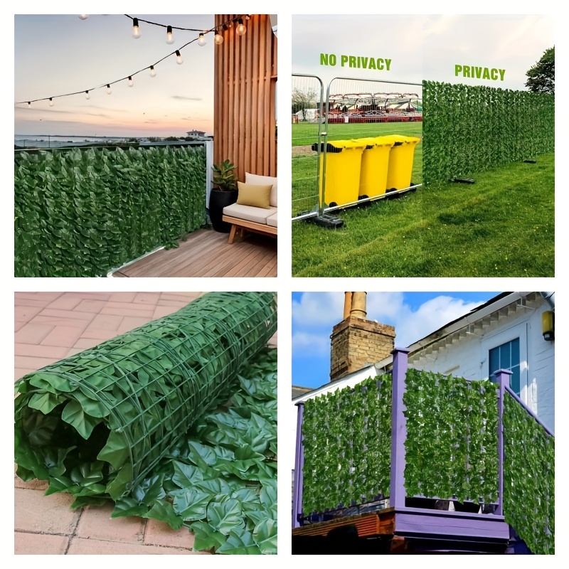1pc artificial ivy privacy fence suitable outdoor garden - Temu Hungary