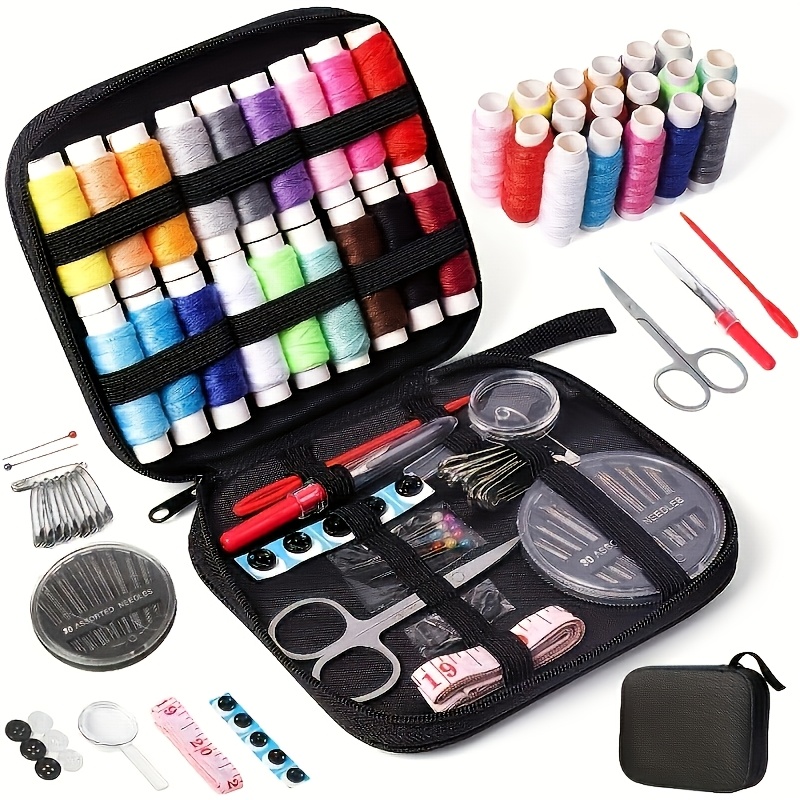 

1pc Sewing Kit - Sewing Supplies Set, Includes , Thread, , And Accessories For