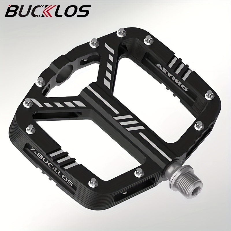 

Bucklos Bike Pedal 3 Bearing Mountain Bike Pedal Non-slip Waterproof Road Bicycle Flat Pedals Cnc Ultralight Mtb Pedals