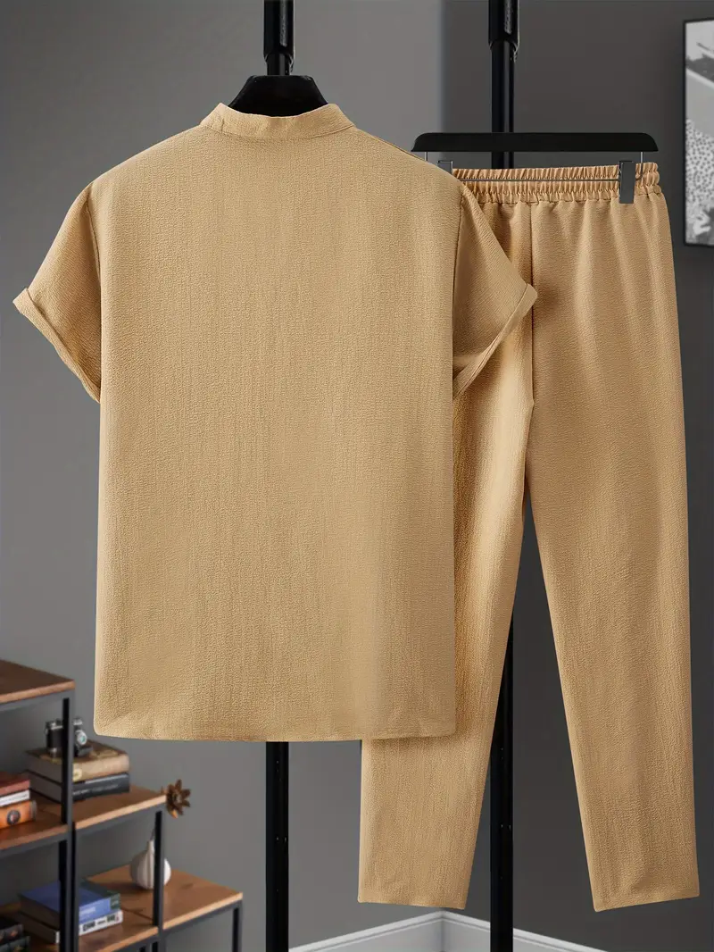 mens outfit set v regular fit no details 0