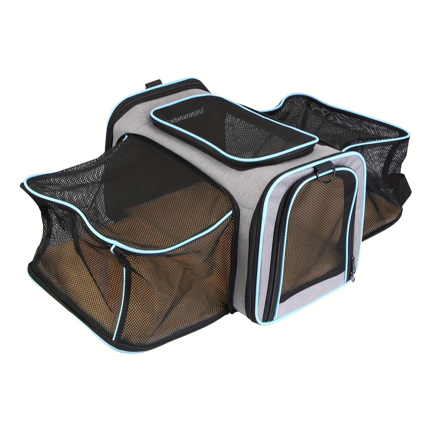 Cat Carrier Detachable Pet Carrier Airline Approved Foldable Temu