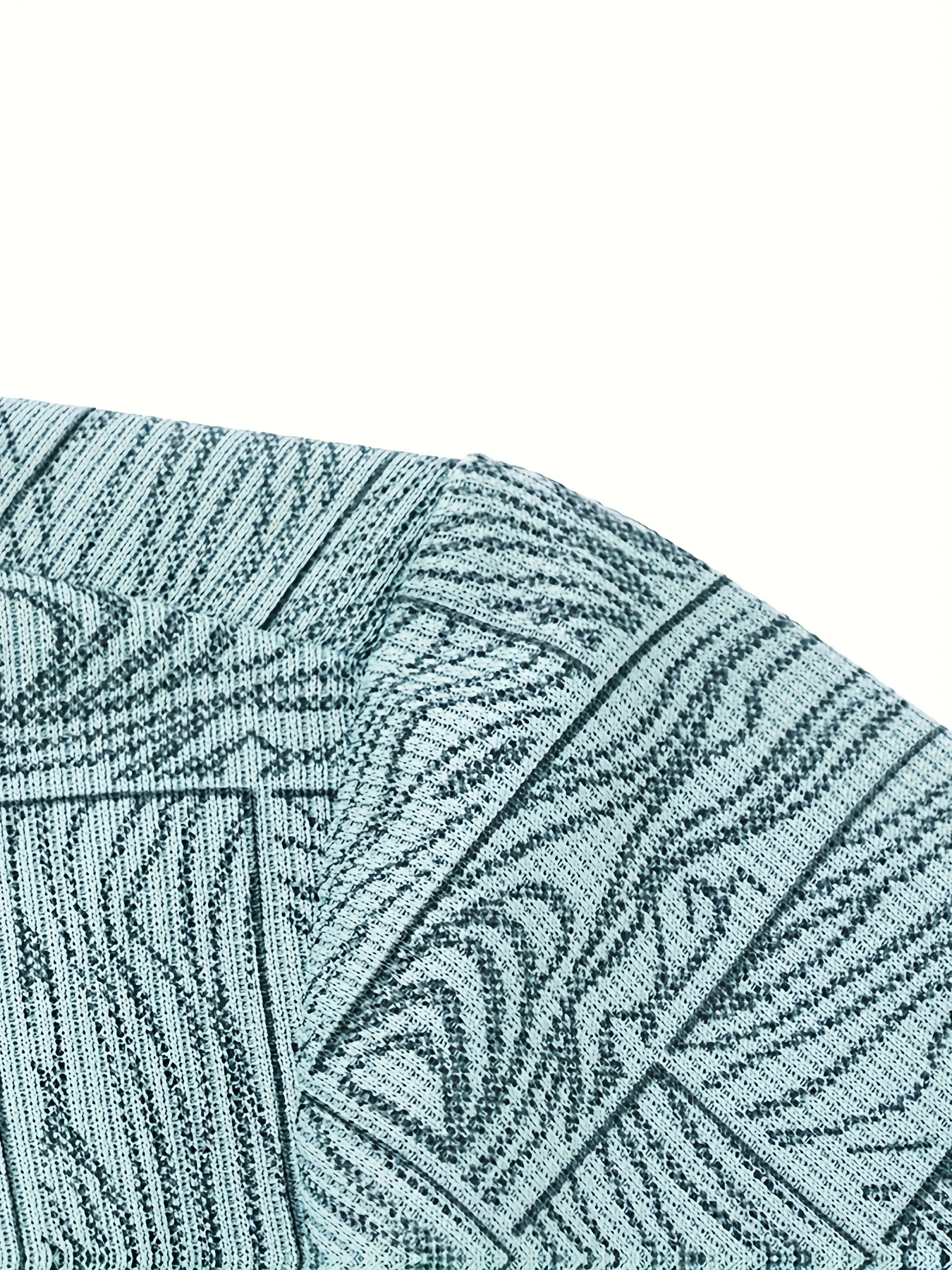 ανδρικό καλοκαιρινό πουκάμισο - περιστασιακό με κοντά μανίκια, γιακάς με κουμπιά, καφέ γεωμετρικό σχέδιο, ελαφρύ μείγμα πολυεστέρα, ιδανικό για περιστασιακή ενδυμασία και γκολφ Στοιχεία είδους 5