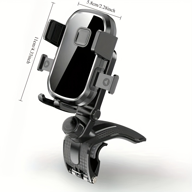 TEMU Universal Abs Dashboard Car Mount, -shake , Multifunctional Navigation Stand Smartphones