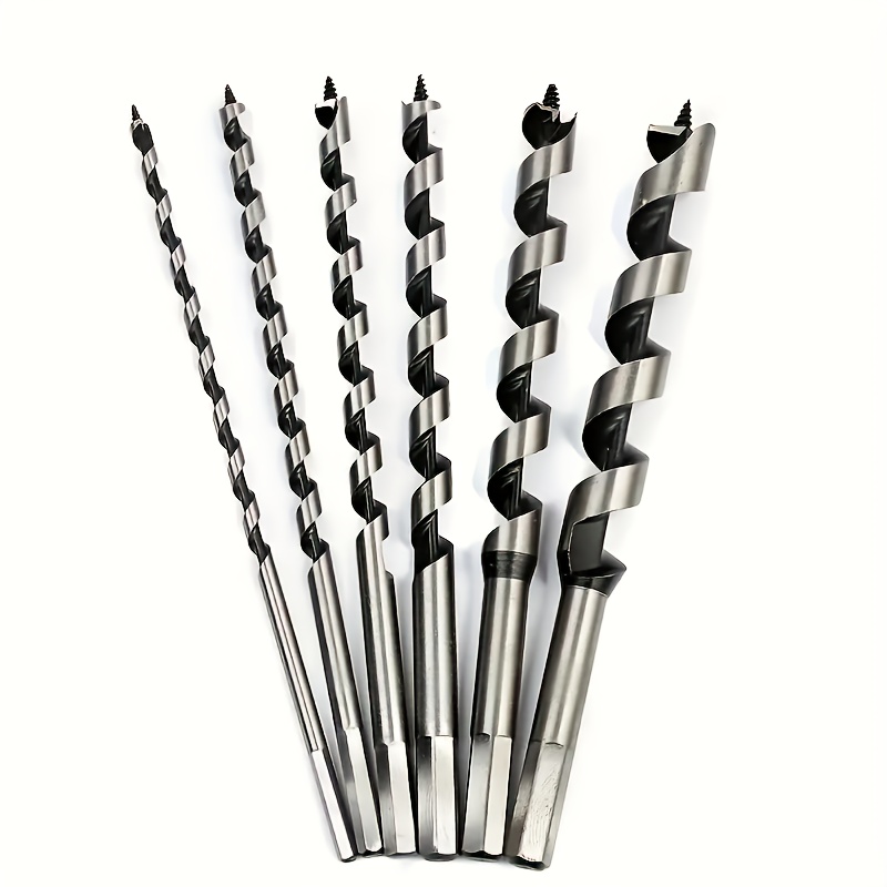 6pcs Woodworking Drill Bit Set, 6pcs Brad Point Drill Bits, Wood Drilling Tools Kit