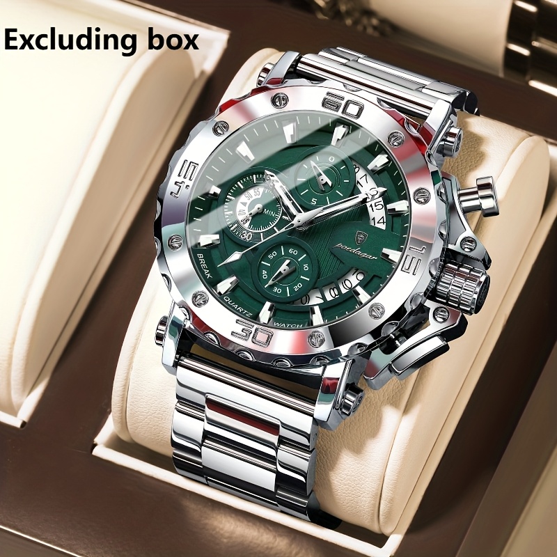 POEDAGAR Premium Business Style Men's Quartz Watch