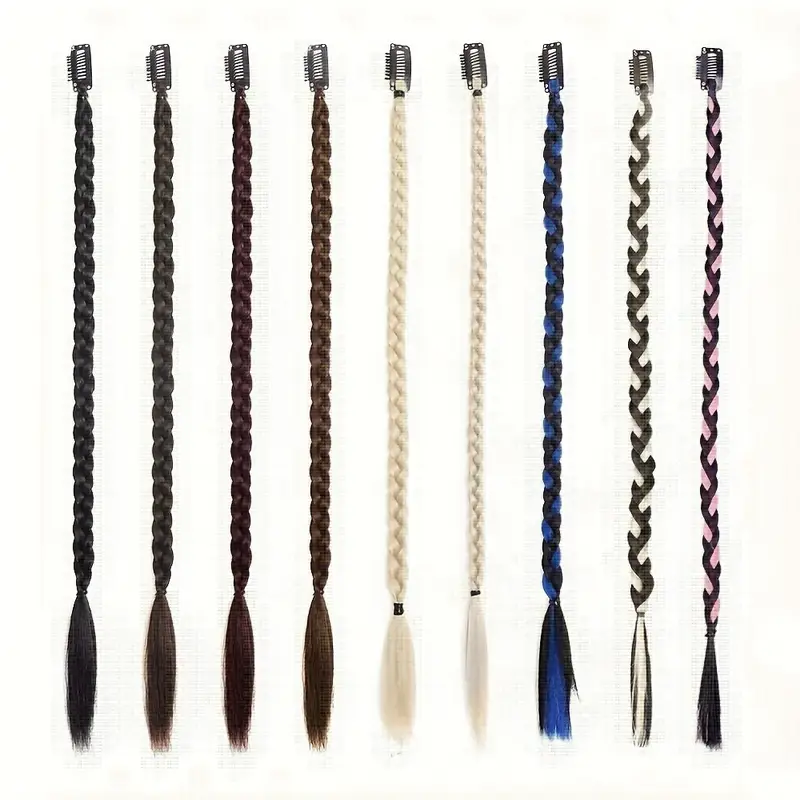 8pcs set 22 inch y2k style womens twisted braids high temperature extensions for daily use special occasions details 0