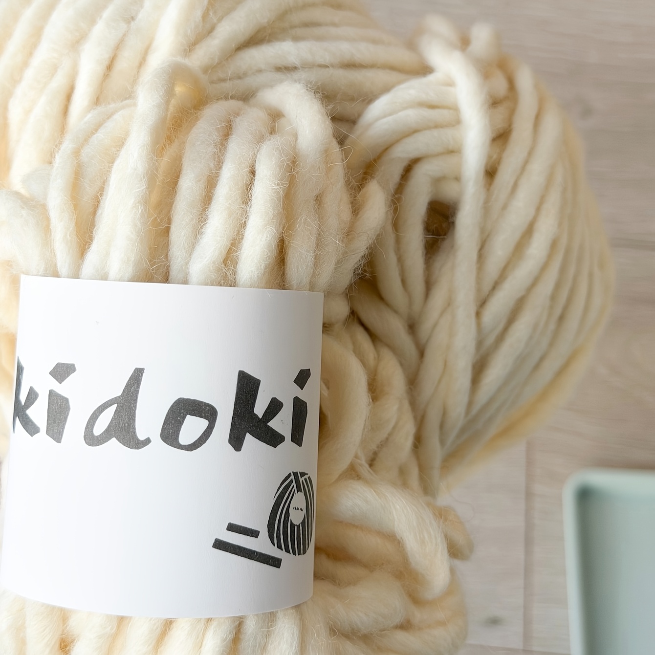 TEMU Lana Okidoki de Islandia para tejer gorro, bufanda, abrigo, chal, bolso, tapiz, tejido con agujas de punta, ganchillo extragrueso estilo Ins,