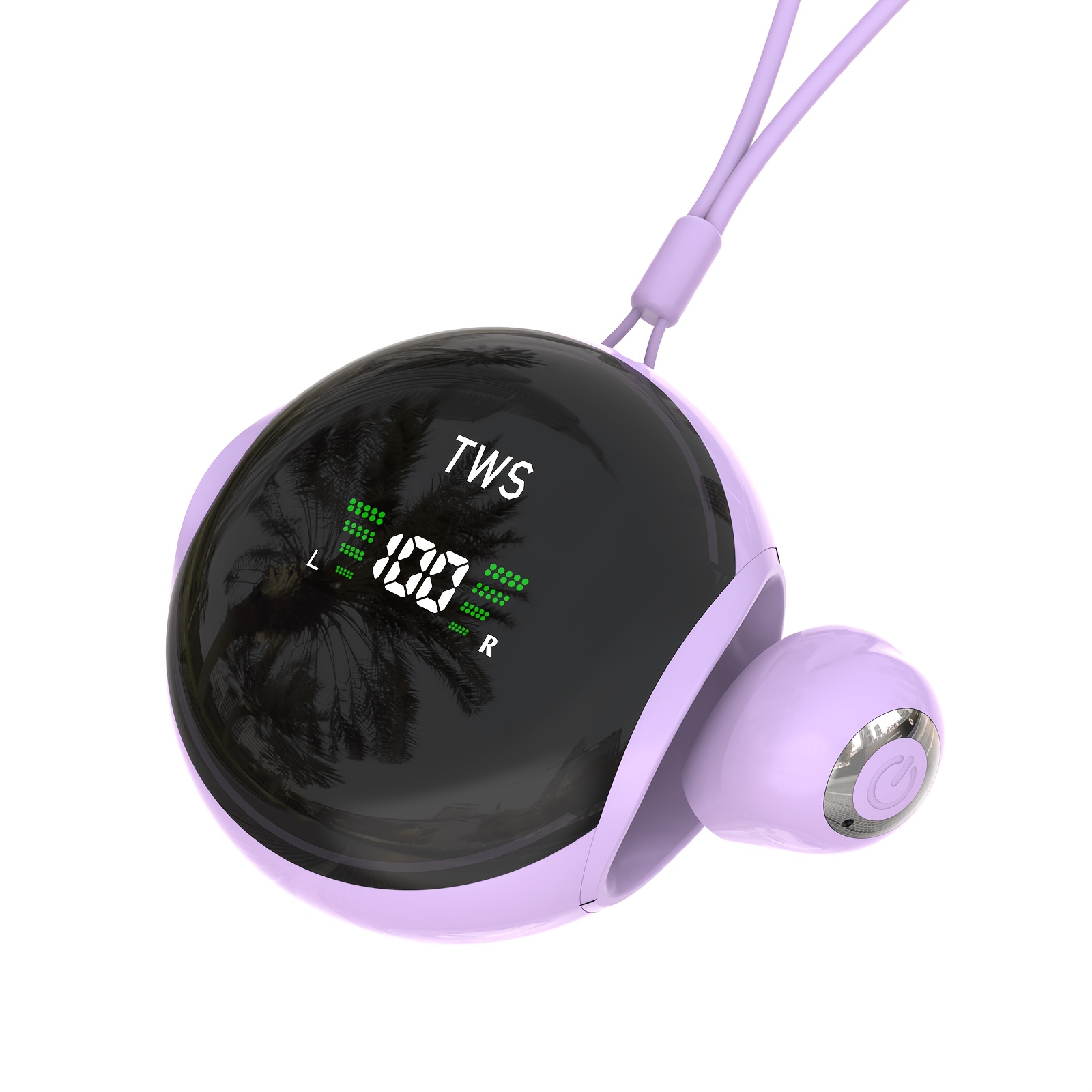TEMU Wireless Tws Earbuds With Noise Cancelling, Long Playtime And Stable Connection | Gym Use, Perfect For Iphone