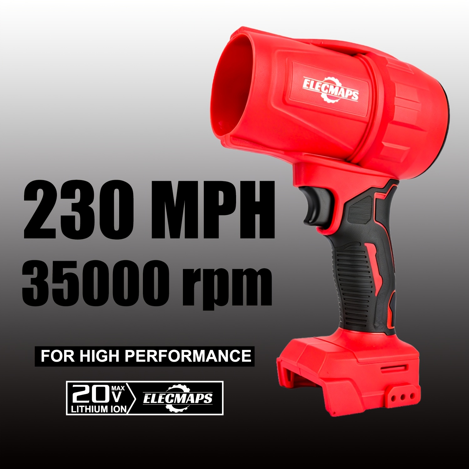 TEMU Cordless Leaf Blower, Electric Dryer, Portable Handheld Duster, Airflow Duster, Speed Adjustable Leaf Blower, Lightweight And Portable, Suitable