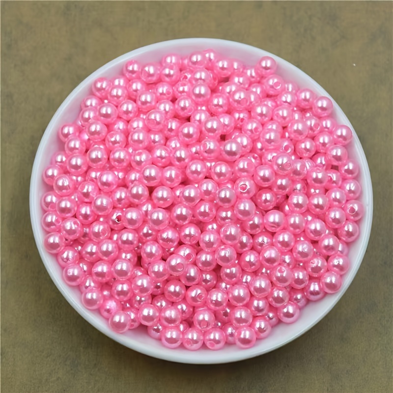 100pcs Solid Color Straight Hole Beads. Very Suitable For Jewelry Additions, Bracelets, Necklaces, Additions, Artworks, Crafts And Sewing Supplies... Decorative Beads