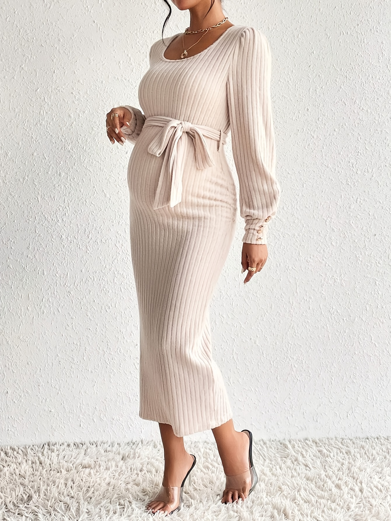 chinese dress ladies Comfortable Cartoon Cotton Fashion Maternity Dress  Glamix Maternity