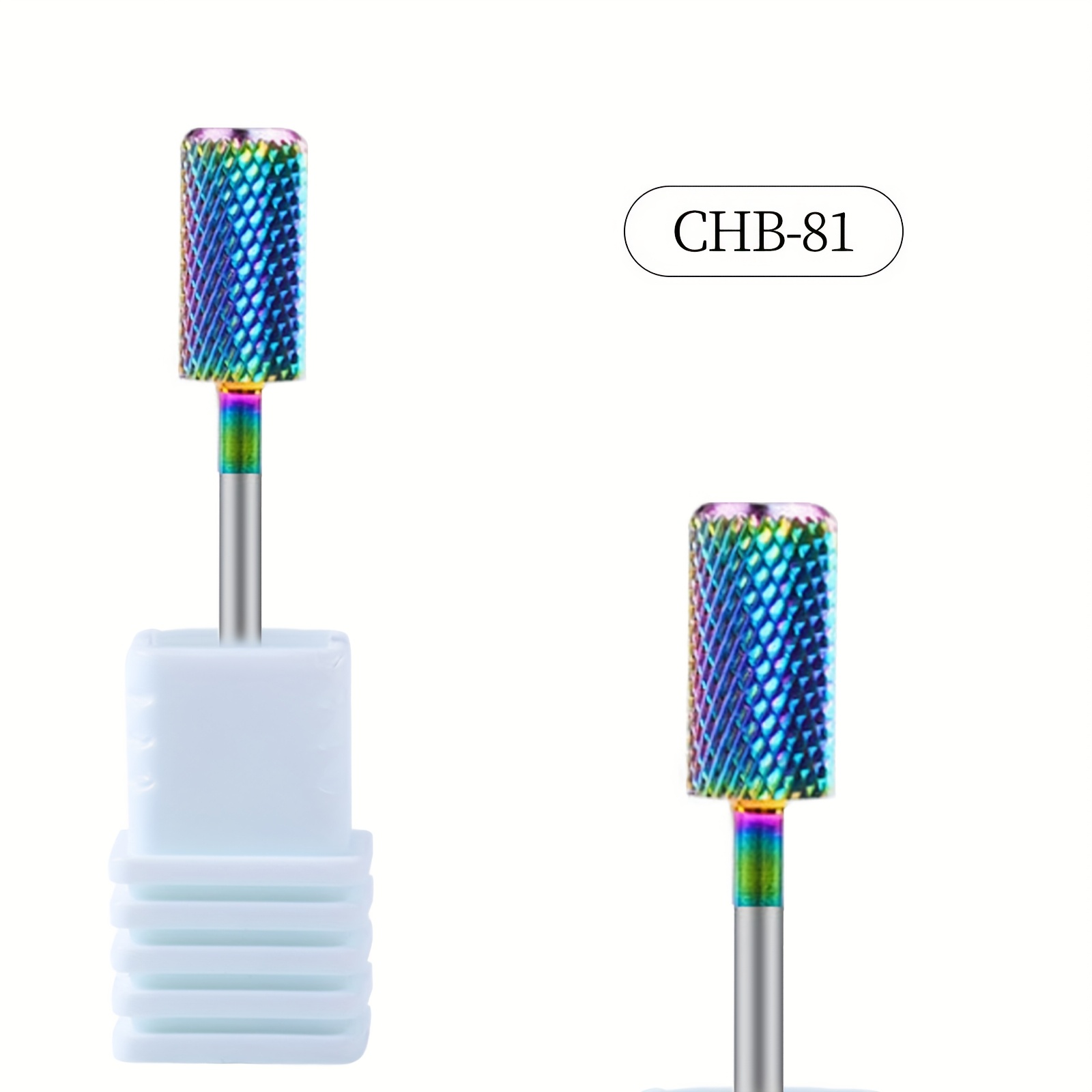 2025 New Nail Art Electroplated Steel Alloy Grinding Head, -coated Grinding Head For Nail Grinder Accessories