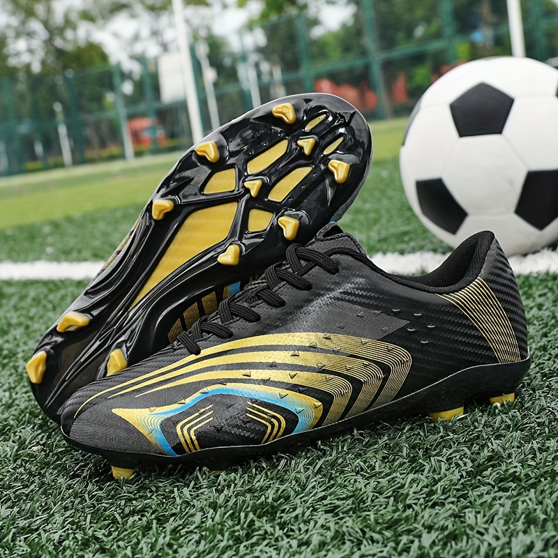 Botas de Fútbol Profesionales para Hombre - Zapatillas Ligeras Unisex con Parte Superior de PU y Suela de TPU para Mayor Agarre, Ideales para Entrenamientos y Partidos en Césped Artificial - Zapatos de Fútbol Profesionales │ Zapatillas de Equipo │ Botas de Fútbol Profesionales para Exteriores
