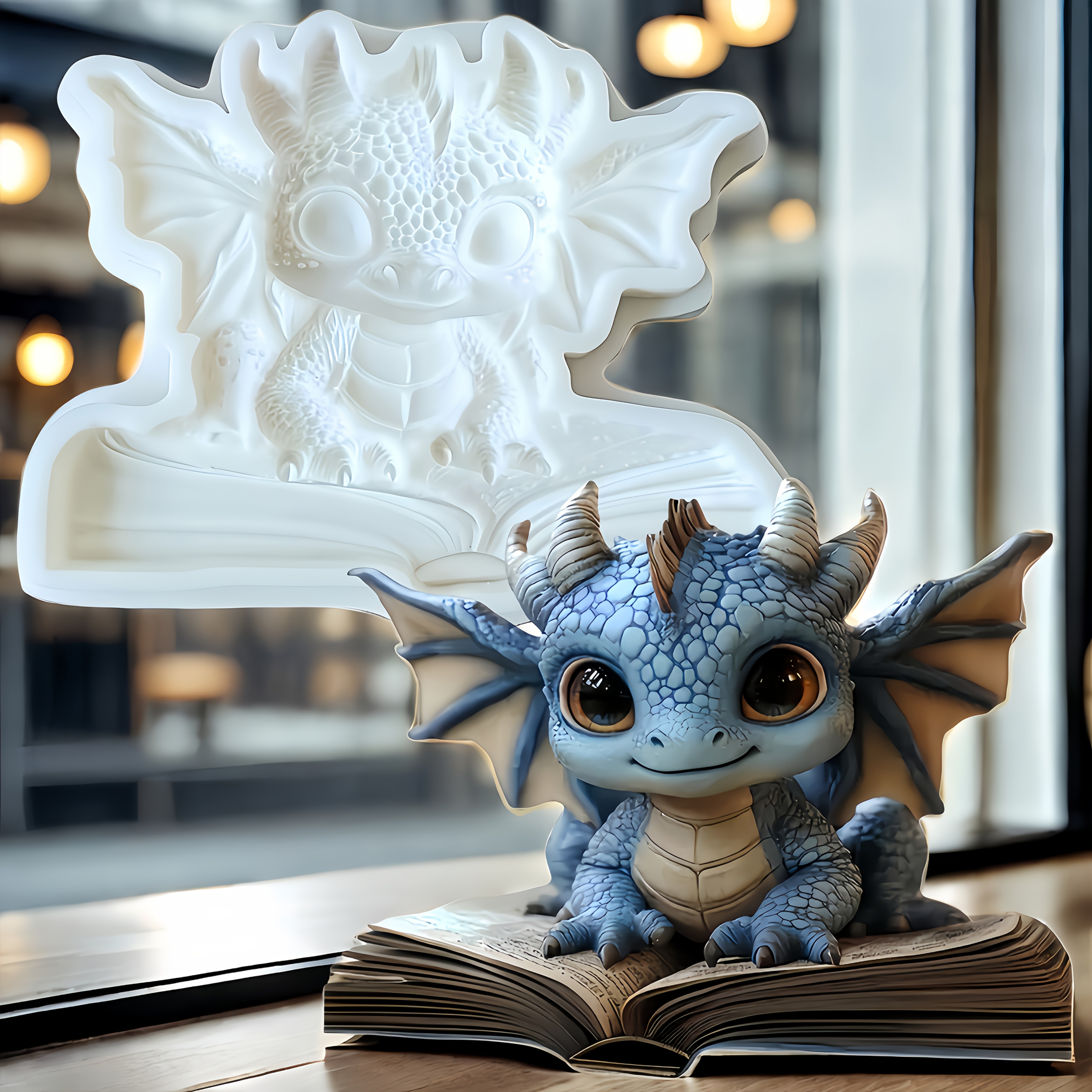 XMOLDNMS Drachen Silikonform - Fondant & Schokoladen Form Für Kuchen Deko