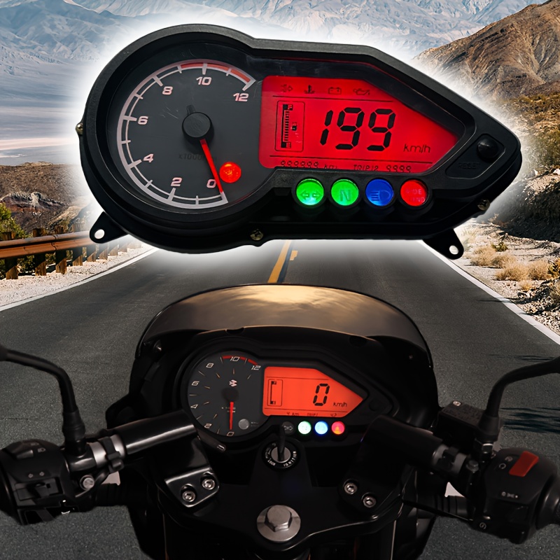 hot selling motorcycle tachometer   dashboard speedometer odometer moto millero   metro tablero de instrumentos   panel tac metro for   pulsar 150 kawasaki   bs4 220s 180 ug 6 motorcycles additions without battery
